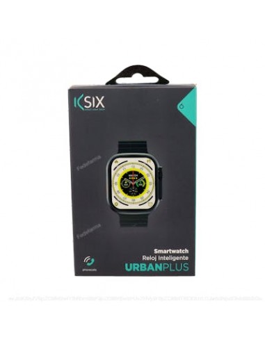 Ksix Smartwatch Urban Plus Negro de Atlantis