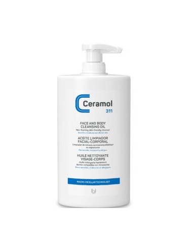 Ceramol 311 Aceite Limpiador Facial-Corporal 400Ml de Ceramol