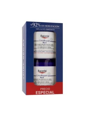 Eucerin Pack Balsamo Urea 5 % Duplo Repair 2X450M de Eucerin