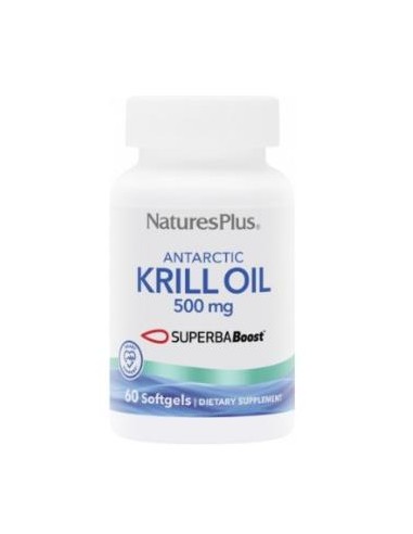 Aceite De Krill Superaboost 60Perlas de Natures Plus