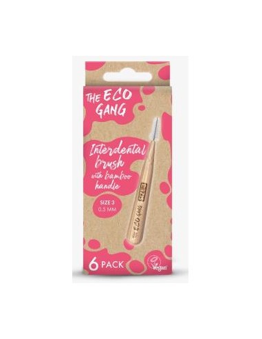 Cepillo Interdental Bambu Nº3 0,5Mm 6Ud. de The Eco Gang