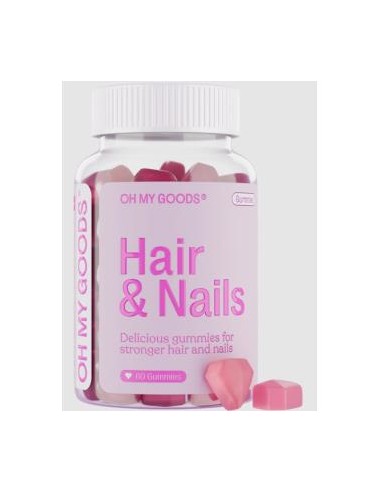 Hair & Nails 60Gummies de Oh My Goods