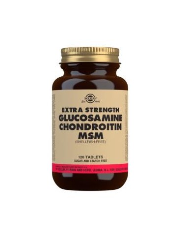 Glucosamina Condroitina Msm Extra Strength 120Comp de Solgar