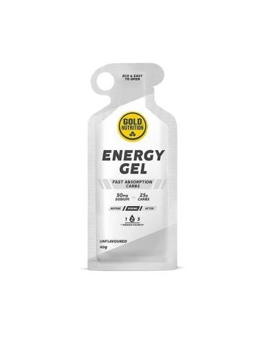 Energy Gel Neutro 16Ud. de Gold Nutrition