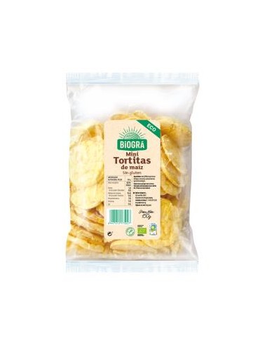 Mini Tortitas De Maiz 150Gr. Bio Sg Vegan de Biogra