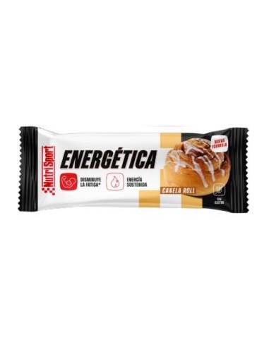 Barrita Energetica Canela Roll 24 Uds de Nutrisport