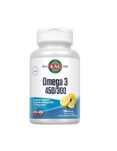 Omega 3 450/300 120Perlas de Solaray