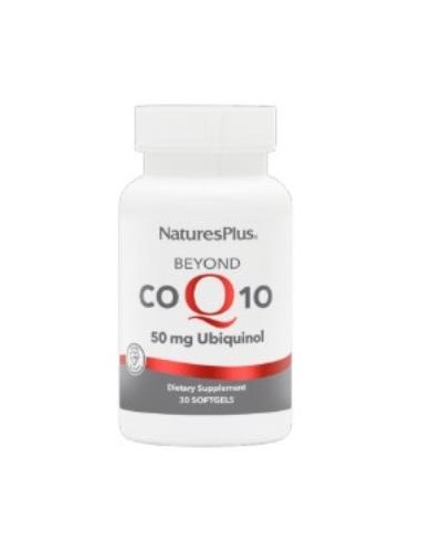 Beyond Co Q10 Ubiquinol 50 Mg 30 Perlas de Natures Plus