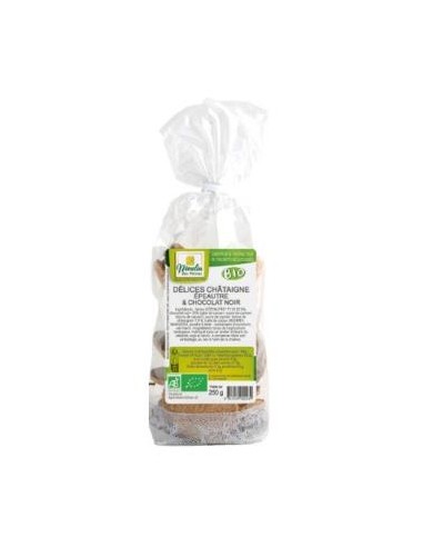 Delicia De Espelta Castaña-Chocolate 250G Bio de Moulin Des Moines