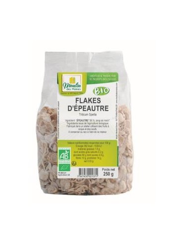 Flakes De Espelta 250 Gr Bio de Moulin Des Moines