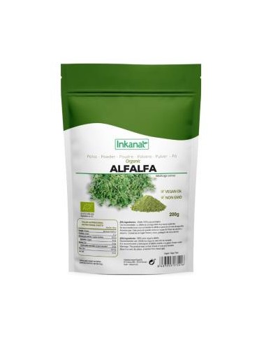 Alfalfa En Polvo Bio 200Gr de Inkanat