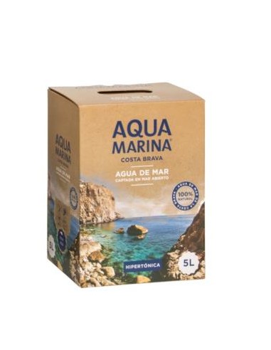 Agua De Mar Bag In Box Hipertonica 5 L. de Aquamarina Costa Brava