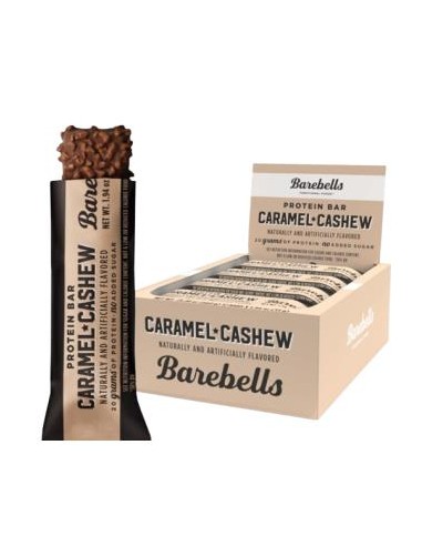 Barrita Caramel Cashew 12Udsx55 Gr de Barebells