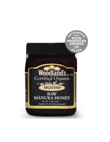 Miel De Manuka Raw Mgo 350+ Monofloral 250Gr Eco de Woodland´S