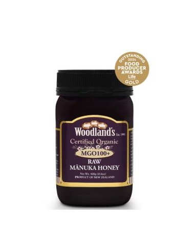 Miel De Manuka Raw Mgo 100+  Monofloral 500Gr Eco de Woodland´S