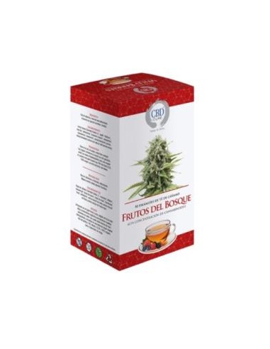 Infusion Cannabis Frutos Del Bosque 10Ud Eco de Cbd Cure