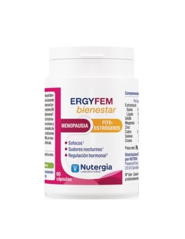 Ergy-Fem Bienestar 60 Cap de Nutergia