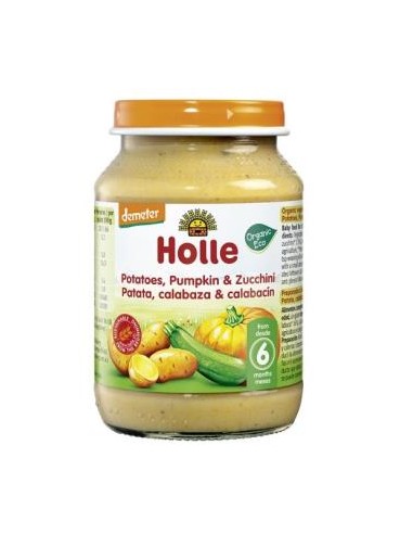 Potito Calabacin Calabaza Patata 6Meses 190G de Holle