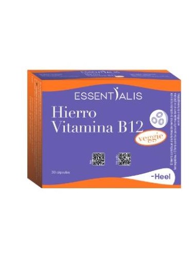 Essentialis Hierro Vitamina B12 30 Vcap de Heel