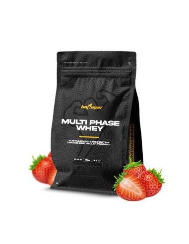 Multi-Phase Whey 1 Kg Fresa de Bigman