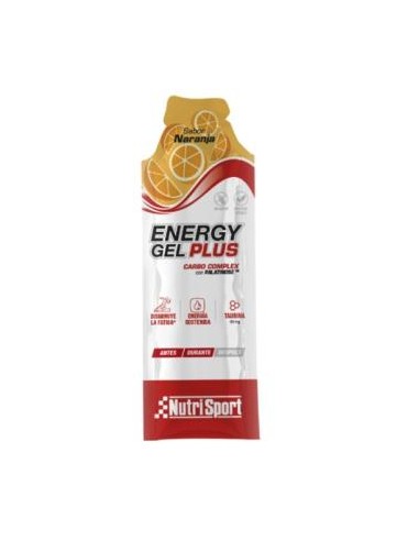 Energy Gel Plus  Naranja 18 Uds de Nutrisport