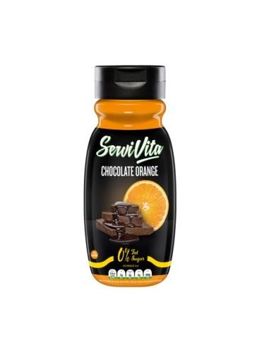 Salsa Zero 320 Ml Naranja Chocolate Servivita de Servivita