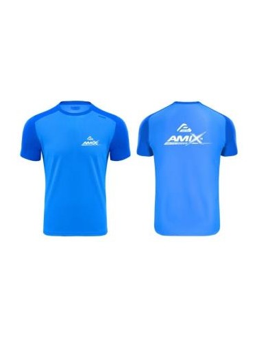 Camiseta Performance Color Azul Talla L de **Amix