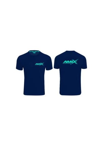 Camiseta Runfit Color Azul Navy S de **Amix