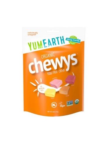 Caramelos Blandos Masticables Caja 6 Bolsasx 142 Gr de Yum Earth