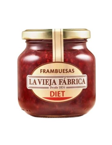 Mermelada De Frambuesa Diet Con Fructosa 280 Gr de La Vieja Fabrica