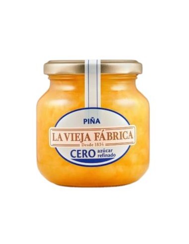 Mermelada De Piña Cero Azucar Refinado 280 Gr de La Vieja Fabrica