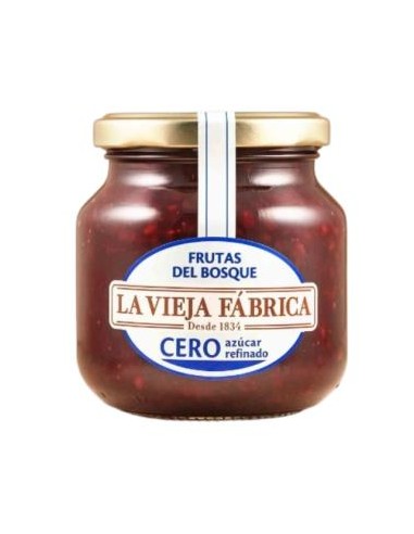 Mermelada De Fruta Del Bosque Cero Azucar Refinado 280 Gr de La Vieja Fabrica