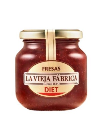 Mermelada De Fresas Diet Con Fructosa 280 Gr de La Vieja Fabrica