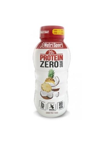 Protein Zero Batido Piña-Coco 12X330Ml. de Nutrisport