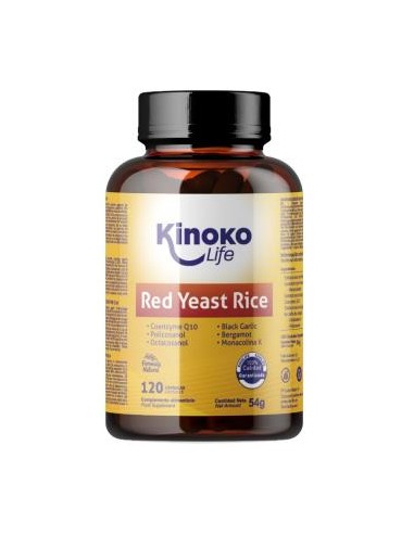 Red Yeast Rice (Levadura Arroz Rojo) 120 Cap. de Kinoko Life