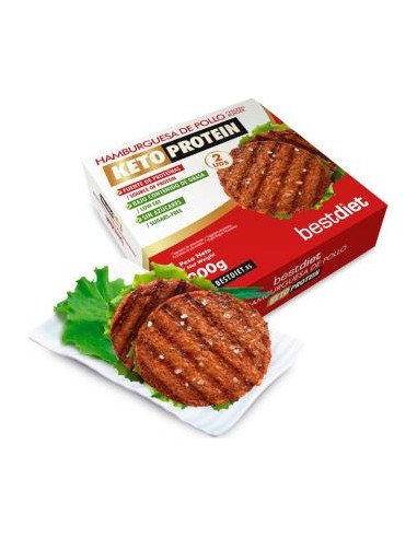 Hamburguesas Protein Pack 2 Uds. de Keto Protein