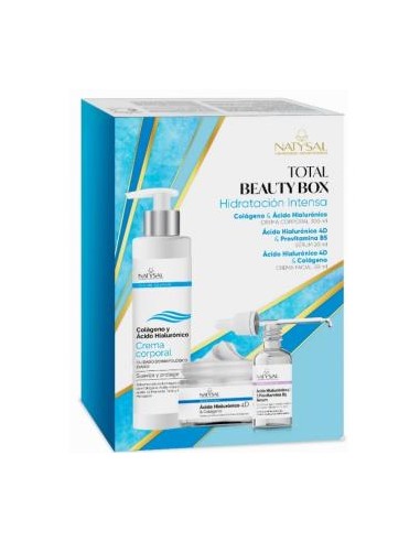 Total Beauty Pack ( Acido Hialuronico Locion ,Crema ,Serum ) de Natysal