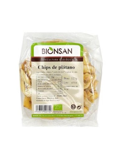 Chips Platano 100 Gr. de Bionsan