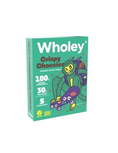 Wholey Crispy Choccies 275 Gr Bio Vegan de Wholey