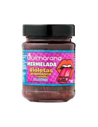 Mermelada Petalos Violetas Arandano Vainilla 205G de Guimarana