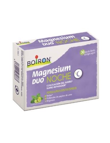 Magnesium Duo Noche 30Cap. de Boiron