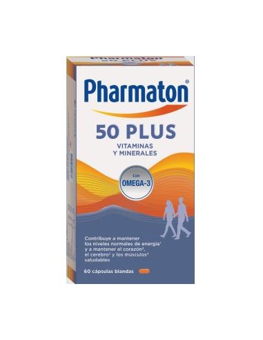 Pharmaton 50 Plus 60 Caps de Pharmaton