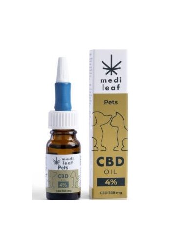 Medileaf Pets Cbd 4 Perro-Gato Aceite 10Ml de Medileaf