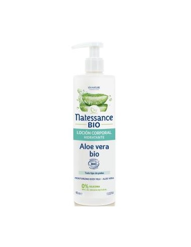 Locion Corporal Aloe Vera Hidratante 400Ml Bio de Natessance