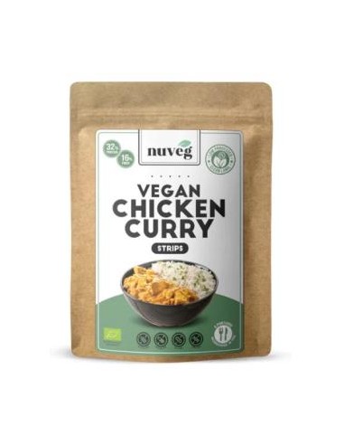 Pollo Al Curry Vegano 165Gr. Eco Sg de Nuveg