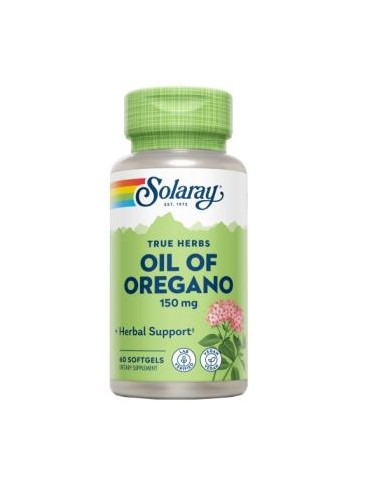 Oil Oregan 150Mg. 60Perlas de Solaray