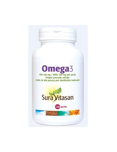 Omega 3 1200Mg. 120Perlas de Sura Vitasan