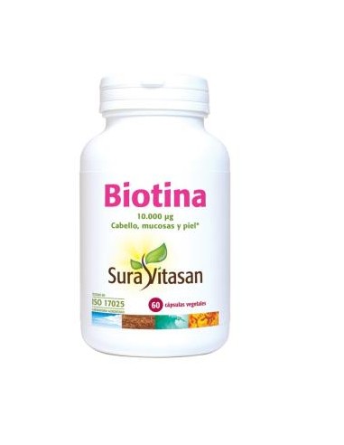 Biotina 10000Mcg 60Vcap. de Sura Vitasan