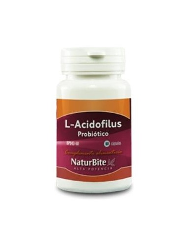 L-Acidophilus 500Millones Cfu 60Comp. de Naturbite