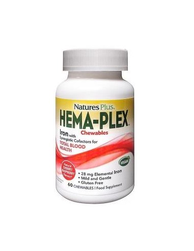 Hema-Plex Masticable 60Comp. de Natures Plus